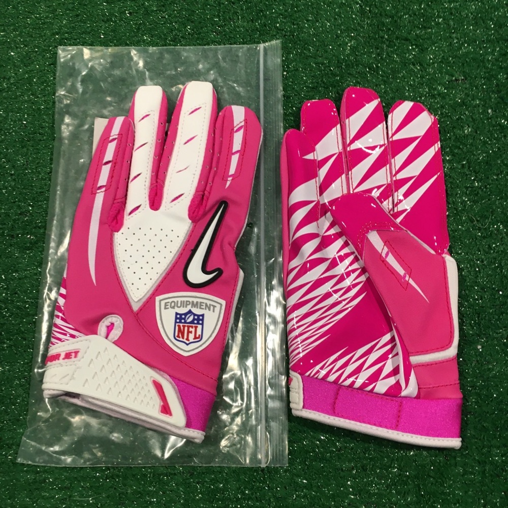 NEW NFL NIKE VAPOR JET 1.0 WR FOOTBALL GLOVES